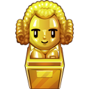 Zlatá Beta socha