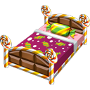 Bonbónová postel