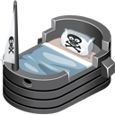 Pirátská postel