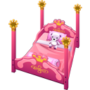 Princeznovská postel